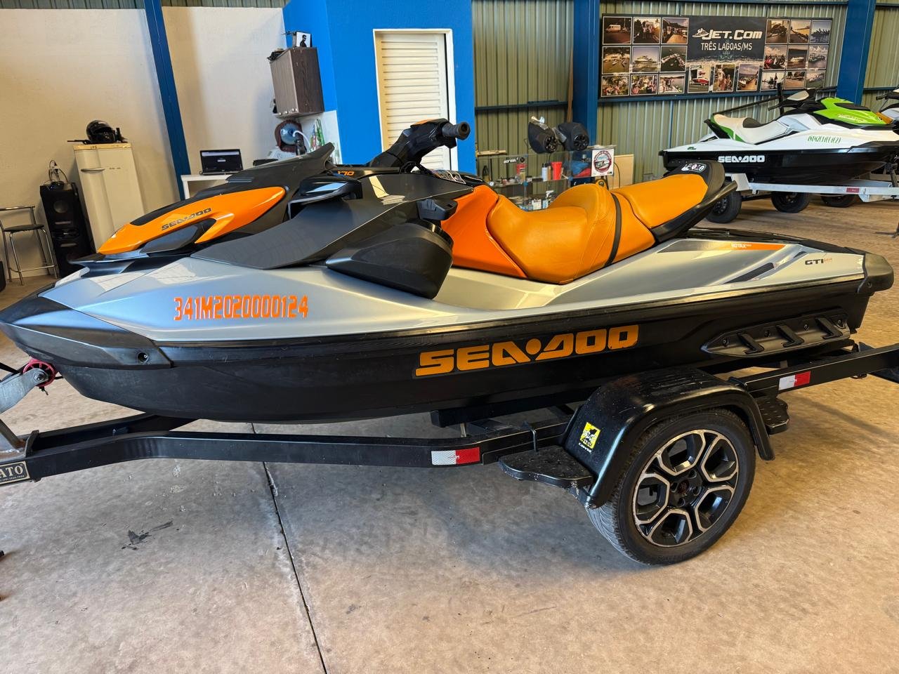Sea-Doo GTI (Laranja/Cinza)